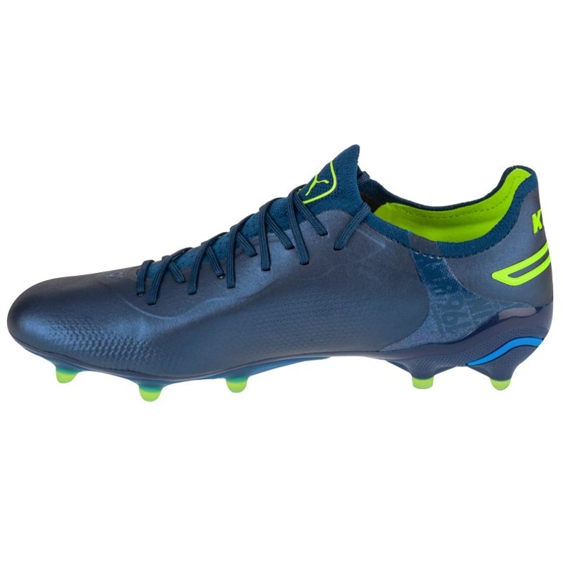 Zapatillas de fútbol Puma King Ultimate FG/AG 107563-04 azul 1