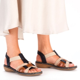 Sandalias cómodas Rieker W RKR662 multicolor 4