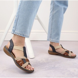 Sandalias cómodas Rieker W RKR662 multicolor 7