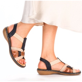 Sandalias cómodas Rieker W RKR662 multicolor 8