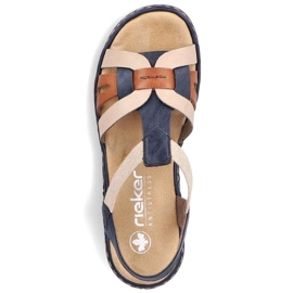 Sandalias cómodas Rieker W RKR662 multicolor 10