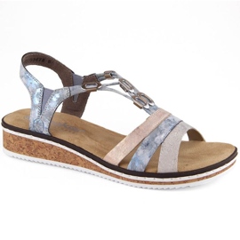 Sandalias cómodas Rieker W RKR664 multicolor 1