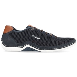Zapatos cómodos Rieker M RKR666 azul marino 9