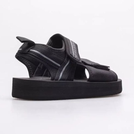 Sandalias Mujer Velcro Big Star LL274784 Negro 3