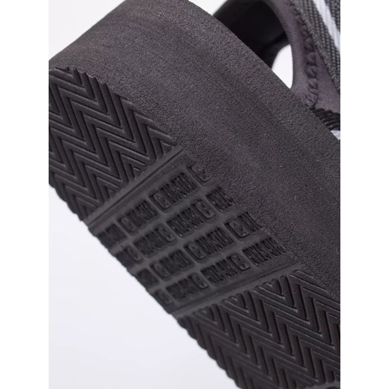 Sandalias Mujer Velcro Big Star LL274784 Negro 4