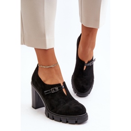Zapatos Tacón Mujer Tauina Negro 4