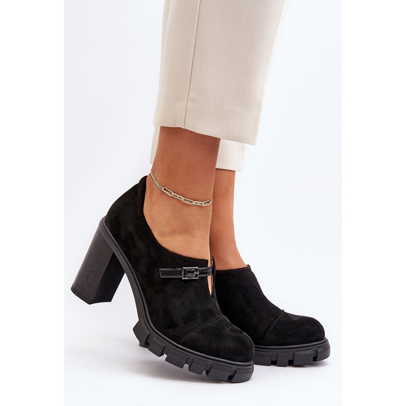 Zapatos Tacón Mujer Tauina Negro 2