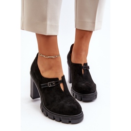 Zapatos Tacón Mujer Tauina Negro 6