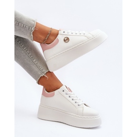 PM1 Zapatillas Mujer Plataforma Blanco Eshen 9