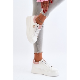 PM1 Zapatillas Mujer Plataforma Blanco Eshen 8