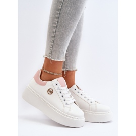 PM1 Zapatillas Mujer Plataforma Blanco Eshen 2