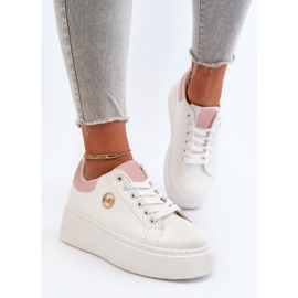 PM1 Zapatillas Mujer Plataforma Blanco Eshen 5