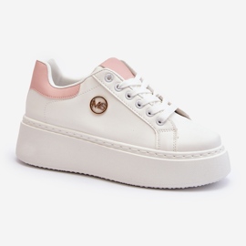 PM1 Zapatillas Mujer Plataforma Blanco Eshen 4