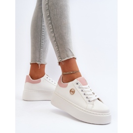 PM1 Zapatillas Mujer Plataforma Blanco Eshen 6