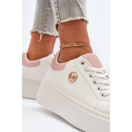 PM1 Zapatillas Mujer Plataforma Blanco Eshen 7