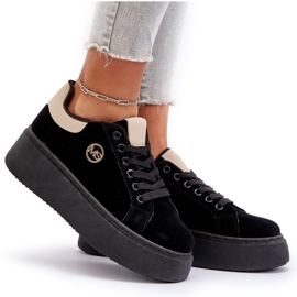 Zapatillas Mujer Plataforma Negro Eshen 10