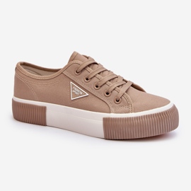 Zapatillas bajas de mujer Enalae beige 1 Zapatillas bajas de mujer Enalae beige 1