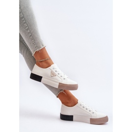 Zapatillas Bajas de Mujer Blancas Enalae blanco 8