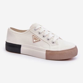 Zapatillas Bajas de Mujer Blancas Enalae blanco 1