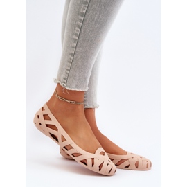 Bailarinas de mujer Salam de goma en color nude beige 2