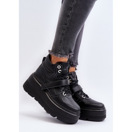 Zazoo 3450 Zapatillas Mujer Piel Negro 2