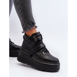 Zazoo 3450 Zapatillas Mujer Piel Negro 6