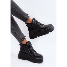 Zazoo 3450 Zapatillas Mujer Piel Negro 7