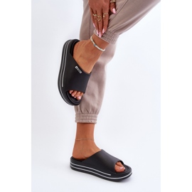 Chanclas de Mujer con Plataforma Big Star NN274A036 Negro 8