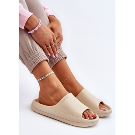 Chanclas Mujer Ligeras Big Star NN274A040 Beige 2