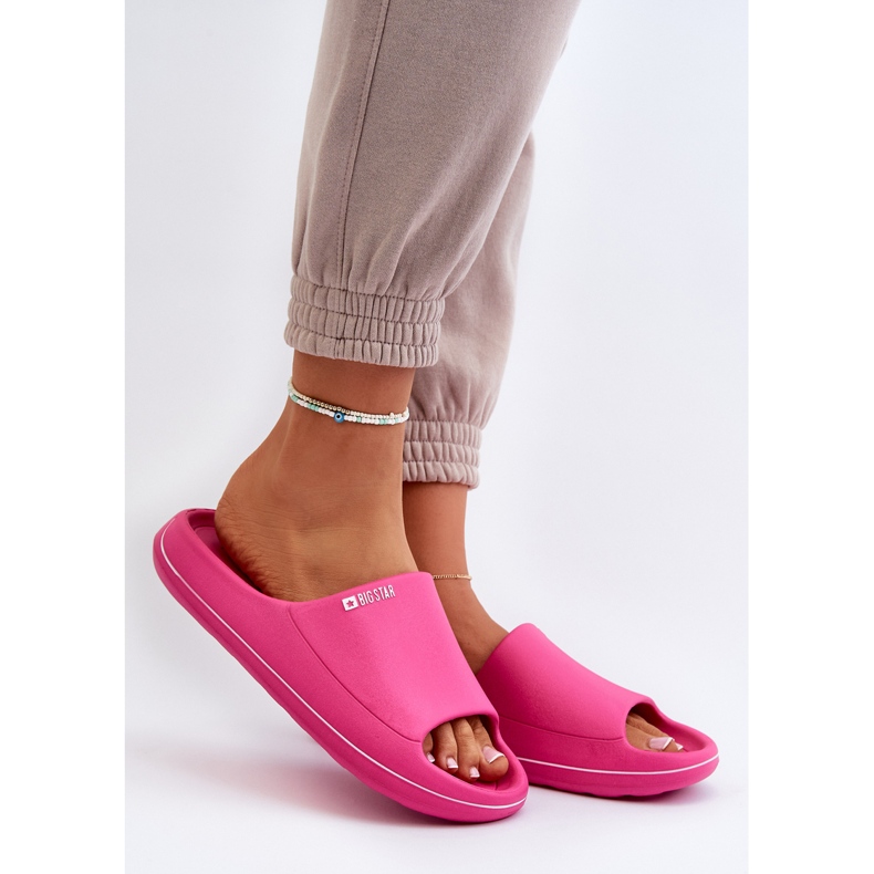 Chanclas Ligeras Mujer Big Star NN274A041 Fucsia rosado 2