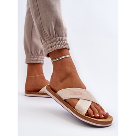 Chanclas Mujer Big Star NN274A057 Beige 5