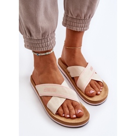 Chanclas Mujer Big Star NN274A057 Beige 6