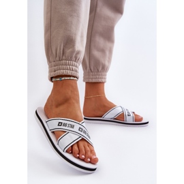 Chanclas de Mujer con Suela de Espuma Big Star NN274A509 Blanco 4