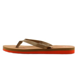 Chanclas con cinturón decorado B762 L. Marrón 1