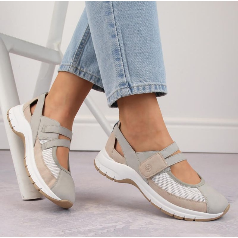 Rieker Zapatos cómodos velcro Remonte W RKR660 multicolor 2