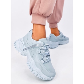 Bains zapatillas azules con cuña 3