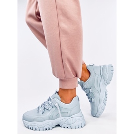 Bains zapatillas azules con cuña 2