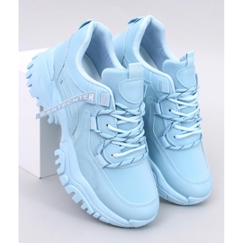 Bains zapatillas azules con cuña 5