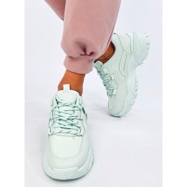Bains zapatillas verdes con cuña 1