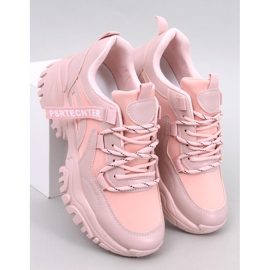 Bains Zapatillas cuña rosa rosado 5