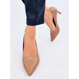 Zapatos de tacón bajo Greave caqui beige 2 Zapatos de tacón bajo Greave caqui beige 2