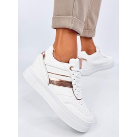 Zapatillas con cuña Eyson BLANCO/CHAMPAGNE 3