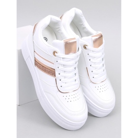Zapatillas con cuña Eyson BLANCO/CHAMPAGNE 4