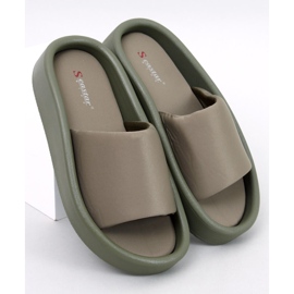 Chanclas de mujer Fontes Oliver suaves verde 5