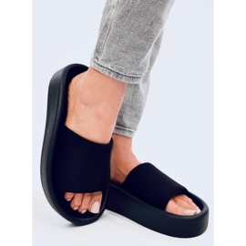 Pantuflas mujer suaves Fontes Negro 3