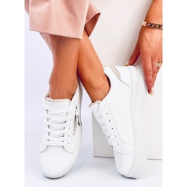 Mayers Deportivas mujer Beige blanco 5