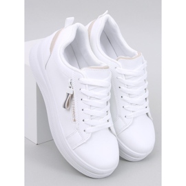 Mayers Deportivas mujer Beige blanco 4