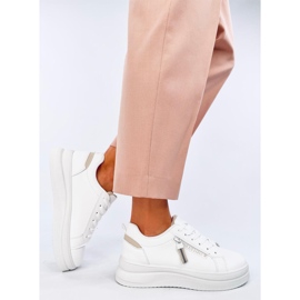 Mayers Deportivas mujer Beige blanco 3