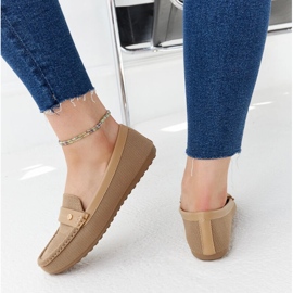 Mocasines de tela marrón de Fombio 4