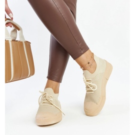 Deportivas ligeras beige claro de Senaida 2